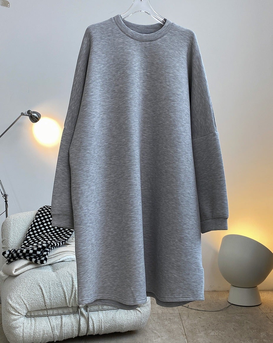 slim fit dress slacks Korean Style] Off the Shoulder One Piece Sweater Knit Dress  Ordicle