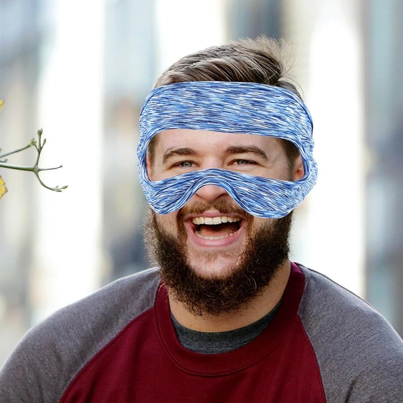 Washable Polyester VR Headset Sweat Band Breathable Face Mask Cover - Image 4