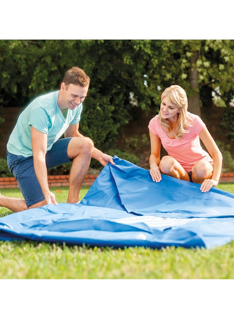 INTEX Superior Strength And Longer Durability Sturdy Rectangular Unisex Frame Swimming Pool Blue Model 28271 Summer Fun Water Play 260x160x65cm - Image 3