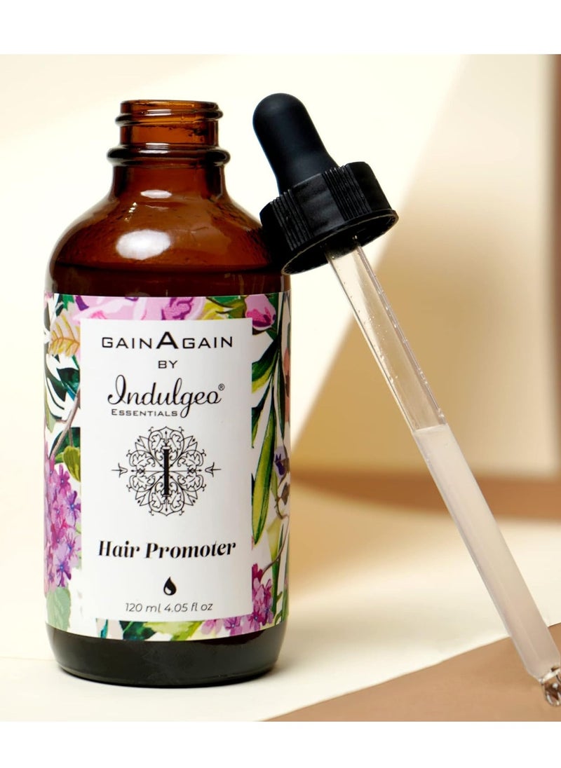 Indulgeo ESSENTIALS Indulgeo Essentials Gain Again Hair Promoter Hair Growth Serum 120 Ml  - Image 2