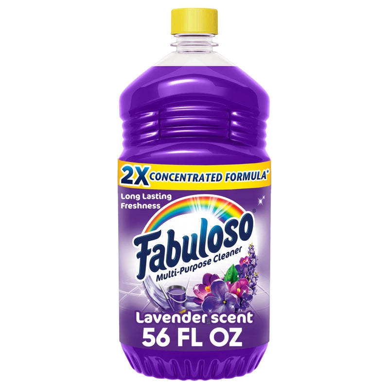 Fabuloso Multi-Purpose Cleaner & Floor Cleaner, 2X Concentrated, Lavender Scent, 56 fluid ounces - Image 1