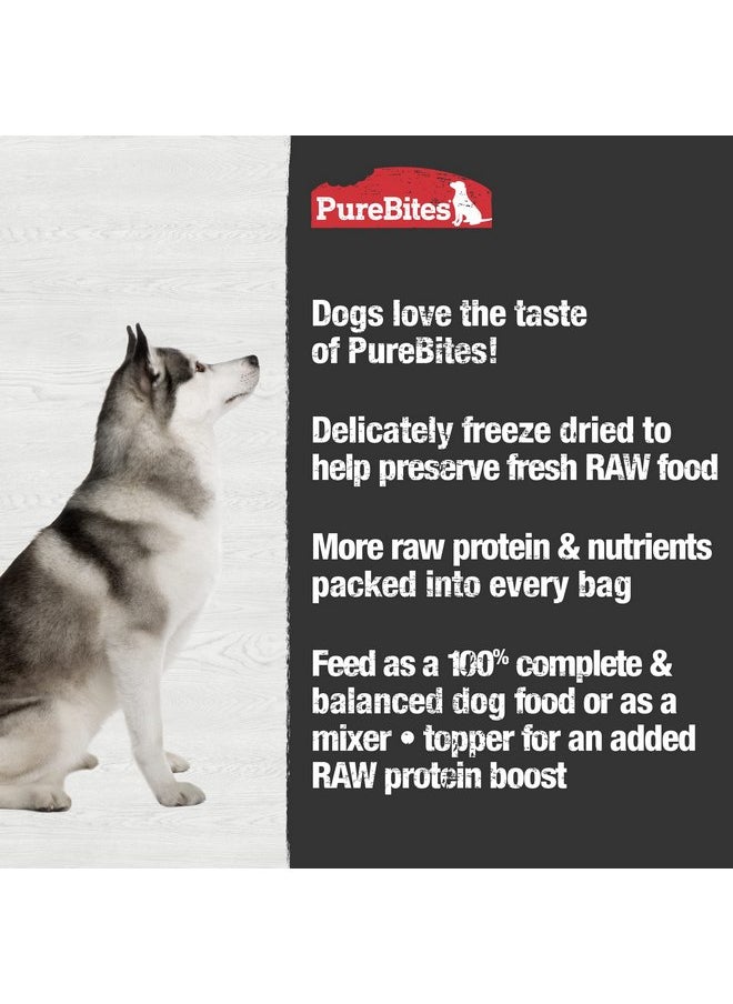 PUREBITES - PureBites Chicken Freeze Dried Dog Food • Topper, 19 Ingredients, Made in USA, 10oz - Image 1