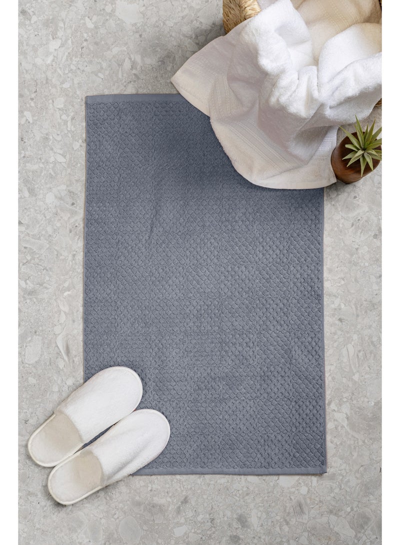 دواسة حمام ناعمة مصنوعة من قطن 100% - سريعة الامتصام - سريعة الجفاف - قابلة للغسيل فى الغسالة - 50*80 CM