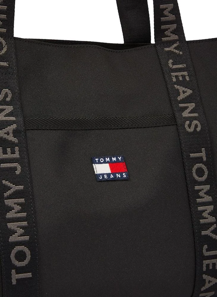 TOMMY JEANS Logo Detail Zip Over Tote