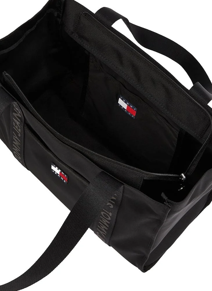TOMMY JEANS Logo Detail Zip Over Tote