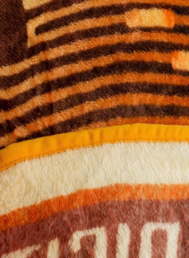 Toynk Bitcoin Cryptocurrency Round Fleece Throw Blanket | Plush Soft Polyester Cover for Sofa and Bed, Cozy Home Decor Room Essentials | Funny Money Prop Gifts for Teens, Kids | 60 Inches - Image 2