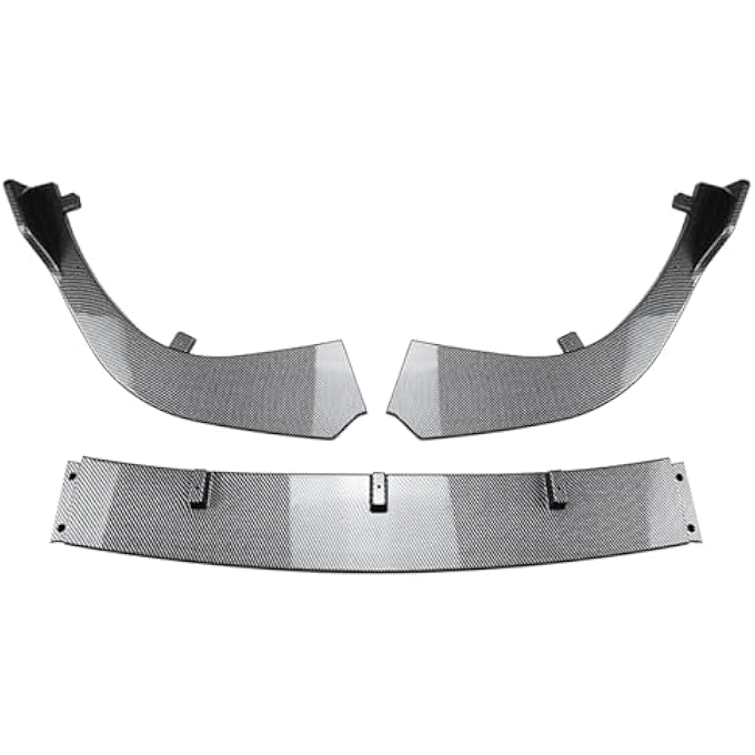 AUSMILA Front Bumper Splitter Lip Kit For Toyota Camry 8th Sport 2018-2020 - Image 2
