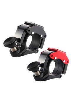 SYOSI Black Bicycle Bell, Innovative Aluminium Mini Bell Bicycle Handlebar Bell 100 dB Bell, Crisp and Loud Sound, New Upgraded Bicycle Mountain Bike Horn, for 22-24mm (0.86-0.94inch) Handlebar  - Image 5