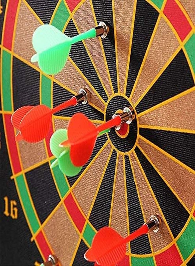 AVARIN12 Inch Magnetic Dart Board Game for Kids - Double-Sided Foldable Dart Board Toy for Children with 4 Free Magnetic Darts Included, Safe Indoor & Outdoor Play Set for Boys and Girls - Image 2