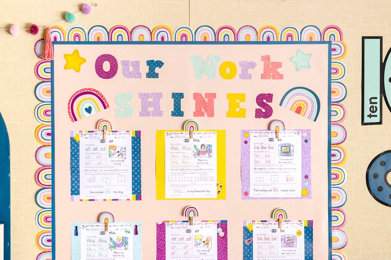 Teacher Created Resources Oh Happy Day 4-inch Bold Block Letters, Assorted Colors, 230 Pieces (TCR9037) - Image 4