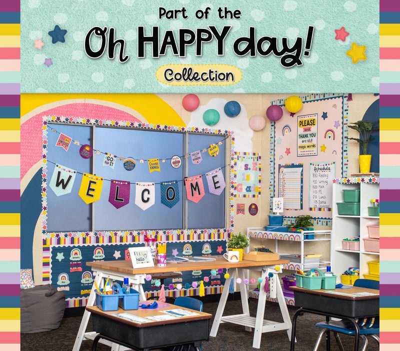 Teacher Created Resources Oh Happy Day 4-inch Bold Block Letters, Assorted Colors, 230 Pieces (TCR9037) - Image 3