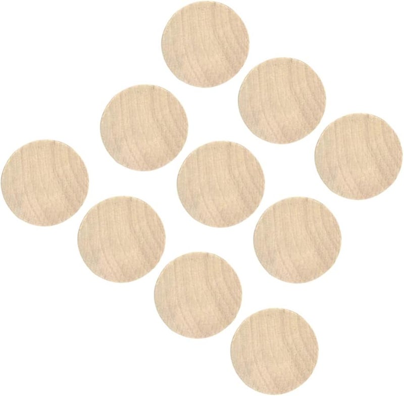 Exceart 10 Pcs Wooden Stamp Base Rustic Craft Blocks 5x1 2cm For Paper Quilling Logo Cutting - Image 4