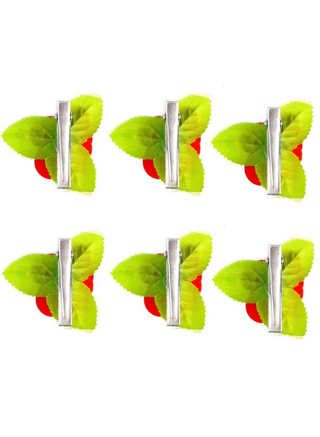 رابيدز فلو مشابك شعر Rapidsflow® للنساء/مشابك زهور للنساء/إكسسوارات شعر للنساء والفتيات مجموعة من 6 قطع - Image 4