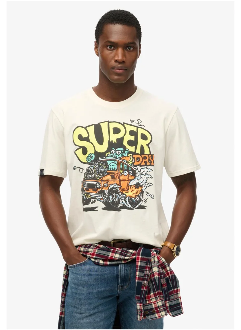 Superdry DRAGNUT ODD RODS LOOSE TSHIRT