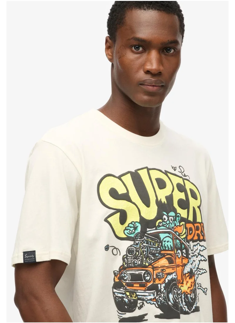 Superdry DRAGNUT ODD RODS LOOSE TSHIRT