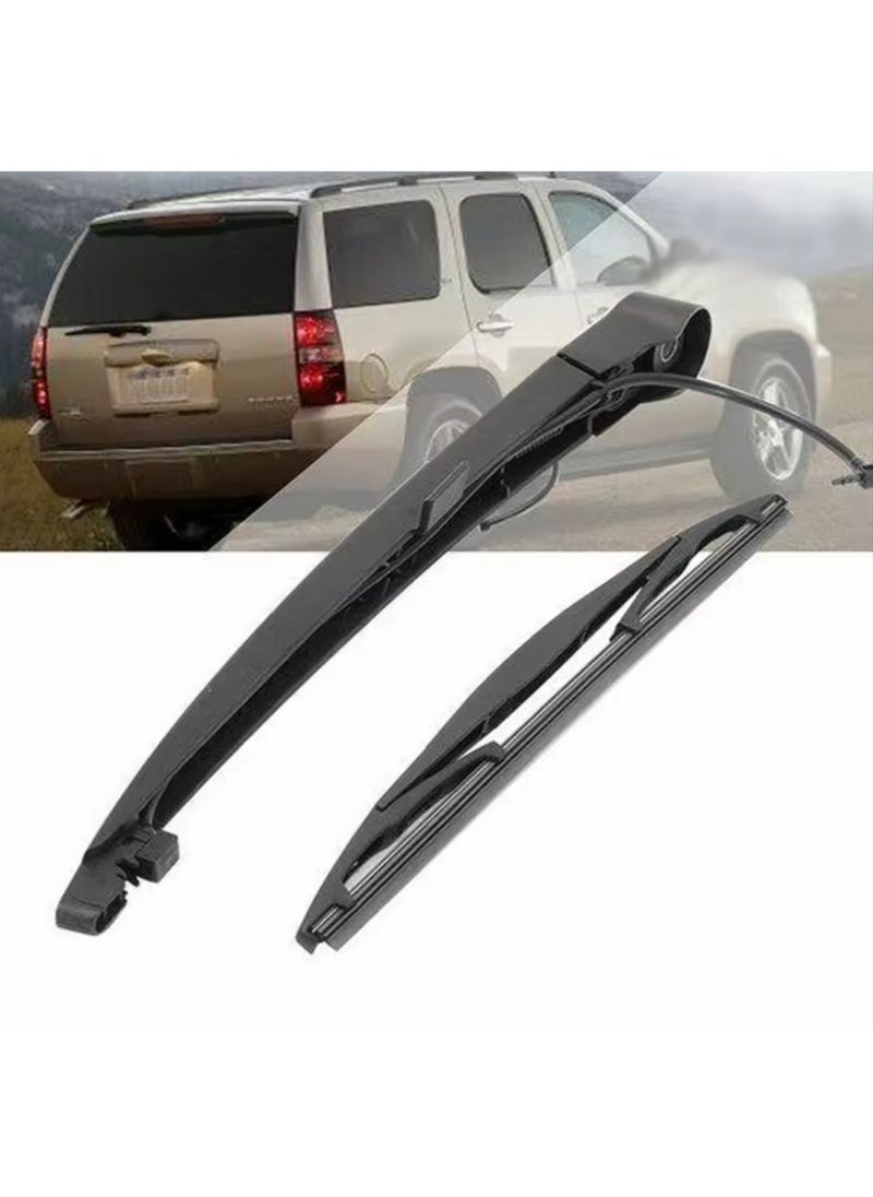 Generic The Rear Door Glass Space For GMC Yukon Tahoe Suburban And Cadillac Escalade Cars From The 2007 To 2014 Model Consists Of A Full Arm Rubber Blade Wiper Base And Small Water Hose  - Image 2