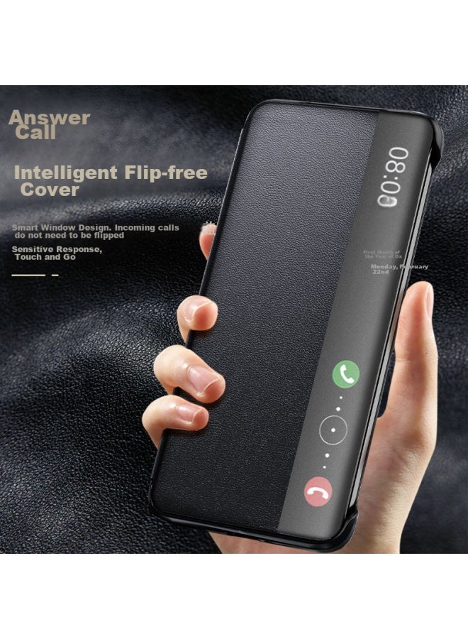 Freeson Case For Huawei Pura 70 Pro, P70pro+ Window Cover, Full Protection Shockproof Business Case , Black - Image 2