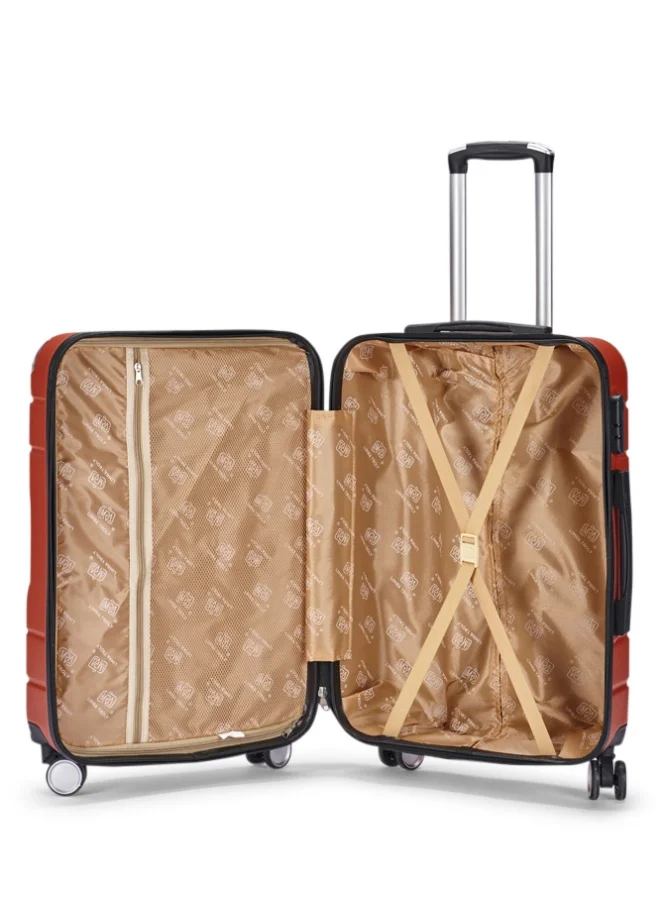 LIMRA Travel bag set consisting of 4 luggage bags, size 32"/28"/24"/20 inches Brown