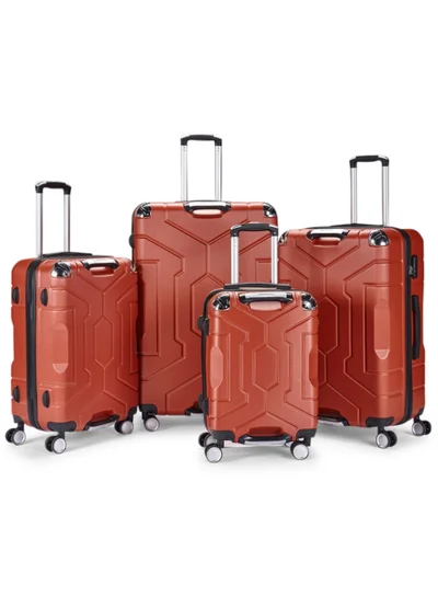 LIMRA Travel bag set consisting of 4 luggage bags, size 32"/28"/24"/20 inches Brown