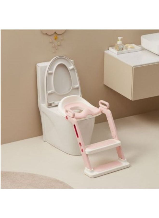 Potty Training Seat with Step Stool Ladder Stable and Anti-Slip Potty Seat Comfortable with Splash Guard Potty Training Toilet for Kids Boys Girls aged 1-7 Pink Color - pzsku/Z473E42AE11F7BCB92C2BZ/45/_/1678542912/eae2b9ed-1c98-45e3-97b3-395b937e7980