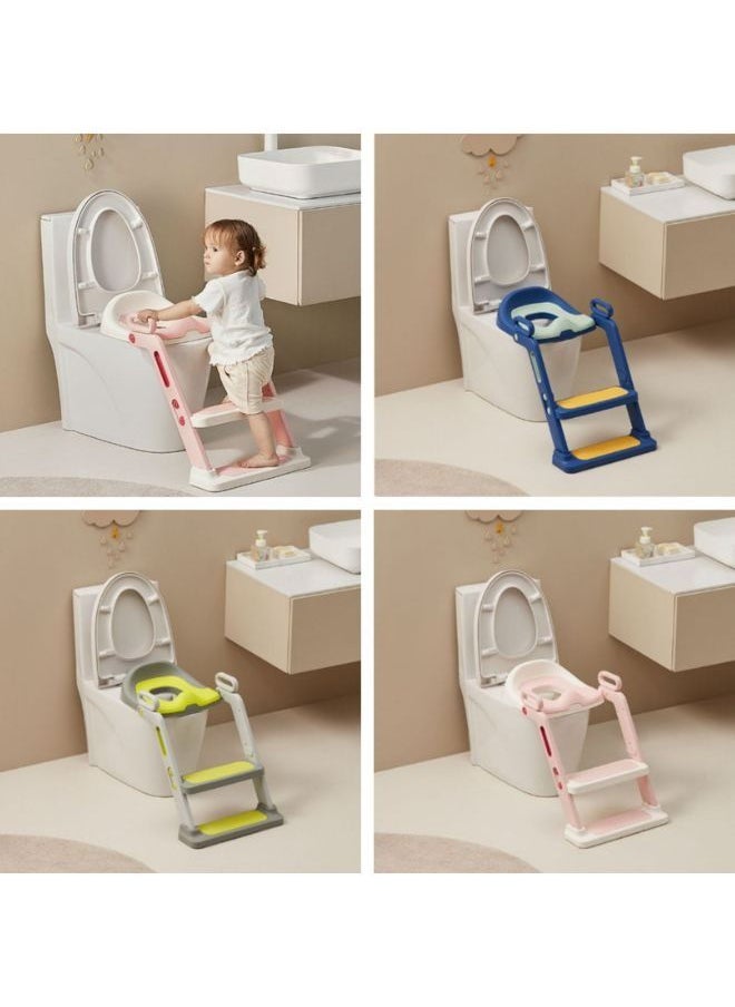 Potty Training Seat with Step Stool Ladder Stable and Anti-Slip Potty Seat Comfortable with Splash Guard Potty Training Toilet for Kids Boys Girls aged 1-7 Pink Color - pzsku/Z473E42AE11F7BCB92C2BZ/45/_/1678542913/cf026f15-db3c-4cb0-a181-8ae44d64d6f0