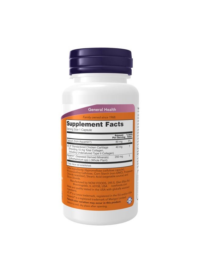 Now Foods UC-II Type II Collagen 40mg, Veg-Capsules, 120-Count - Image 3