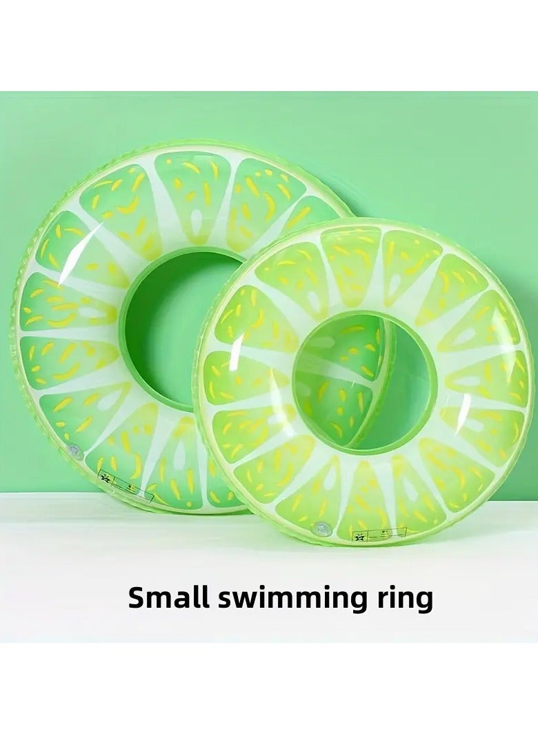 Goolsky 1pc Fruit Pool Float Kiwi Swim Ring 70# - Inflatable Tube Float Toy, As Gift PVC Thickened - Image 2