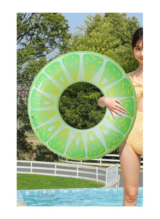 Goolsky 1pc Fruit Pool Float Kiwi Swim Ring 70# - Inflatable Tube Float Toy, As Gift PVC Thickened - Image 5