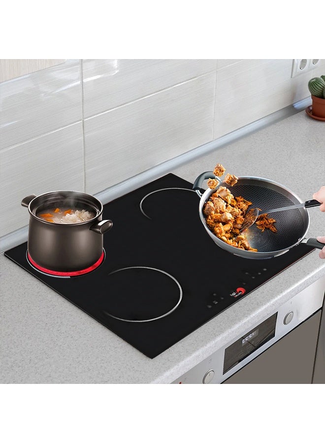 Balura Built-in electric hob - 60 cm - made of glass ceramic - 4 burners - 10 power levels - easy touch control - PL 261-1 - Image 3