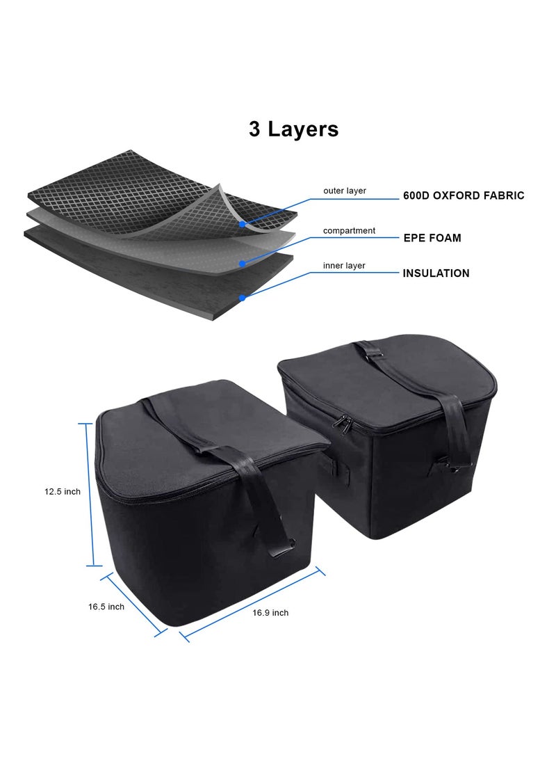 Excefore Frunk Cooler Organizer for Model Y, Insulation Cooler Bag Front Trunk Water Proof Storage Organizers for Tesla Model Y Accessories - Image 5