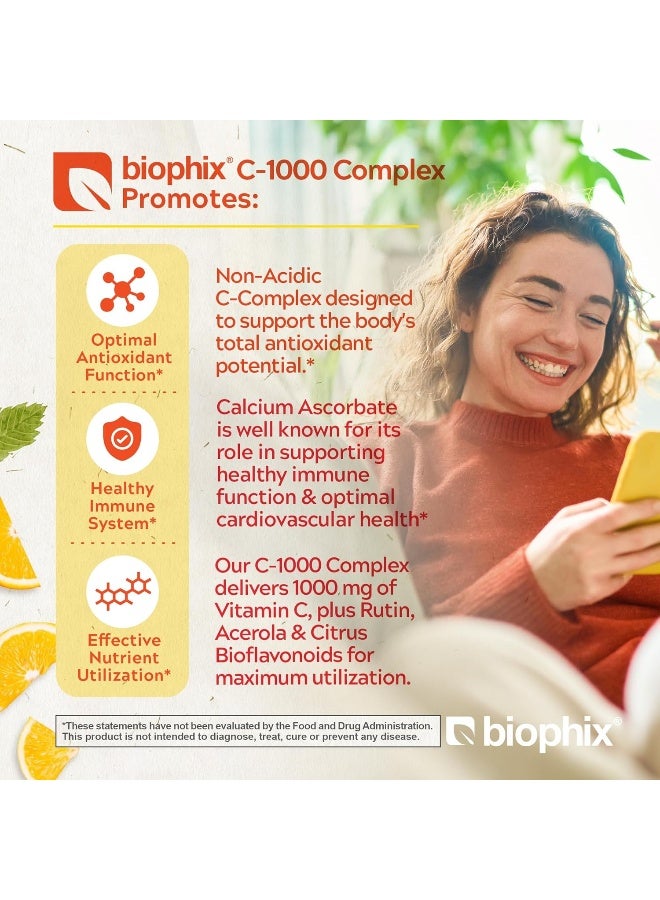 biophix أقراص دعم المناعة المعقدة C-1000 للبالغين - Image 2