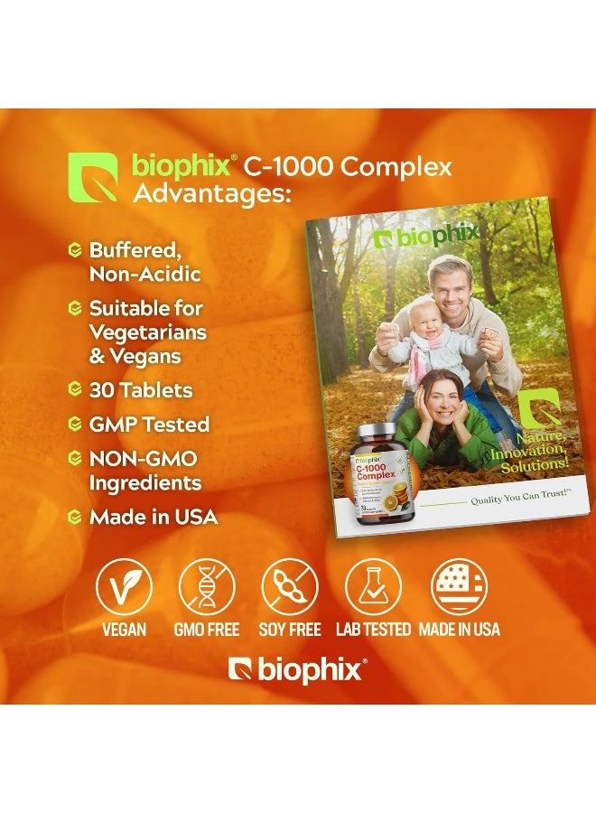 biophix أقراص دعم المناعة المعقدة C-1000 للبالغين - Image 3