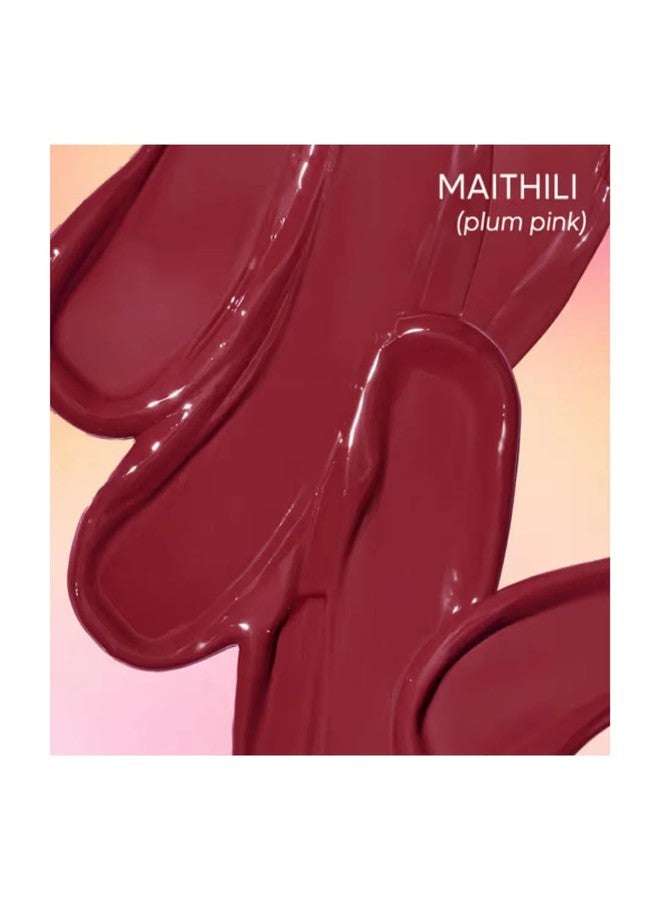 Nykaa Matte To Last! Liquid Lipstick -Maithili 25 - Image 3