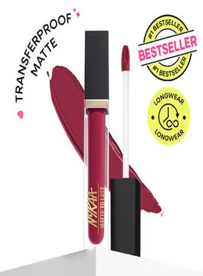 Nykaa Matte To Last! Liquid Lipstick -Maithili 25 - Image 2