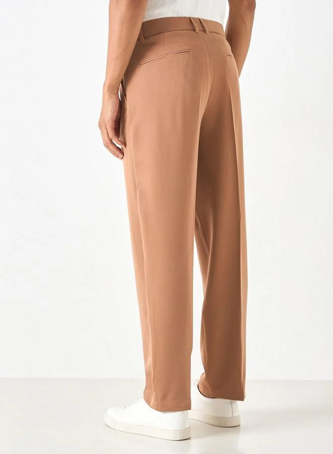 ايكونيك بنطلون سادة بجيوب وزر إغلاق من آيكونيك