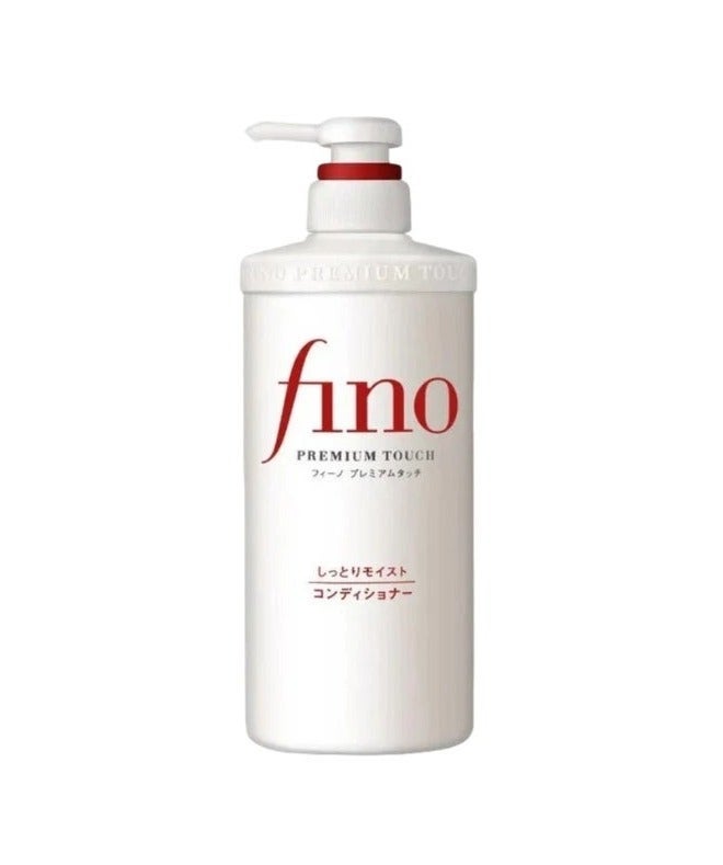 Fino Premium Touch Hair Conditioner 550ml - Moisturizing and Strengthening Formula for Damaged Hair