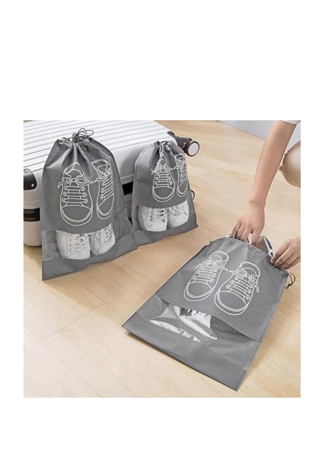 Generic Large Dustproof Shoe Storage Bag, Perfect for Organizing and Carrying Shoes While Traveling  - Image 3
