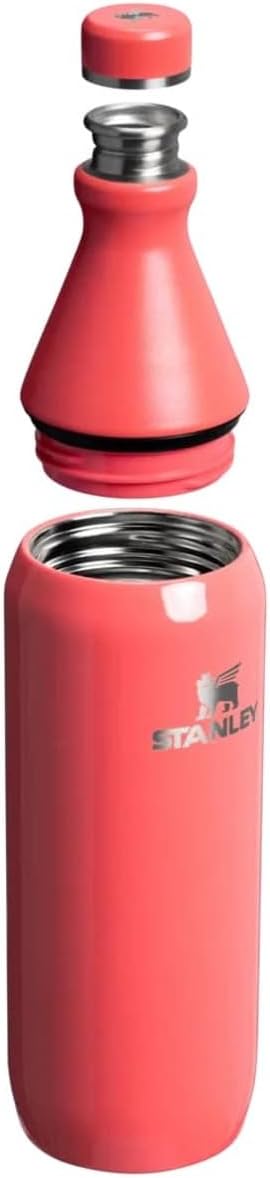 Stanley All Day Slim Bottle 0.6L/20oz in Hot Coral Gloss - Image 3