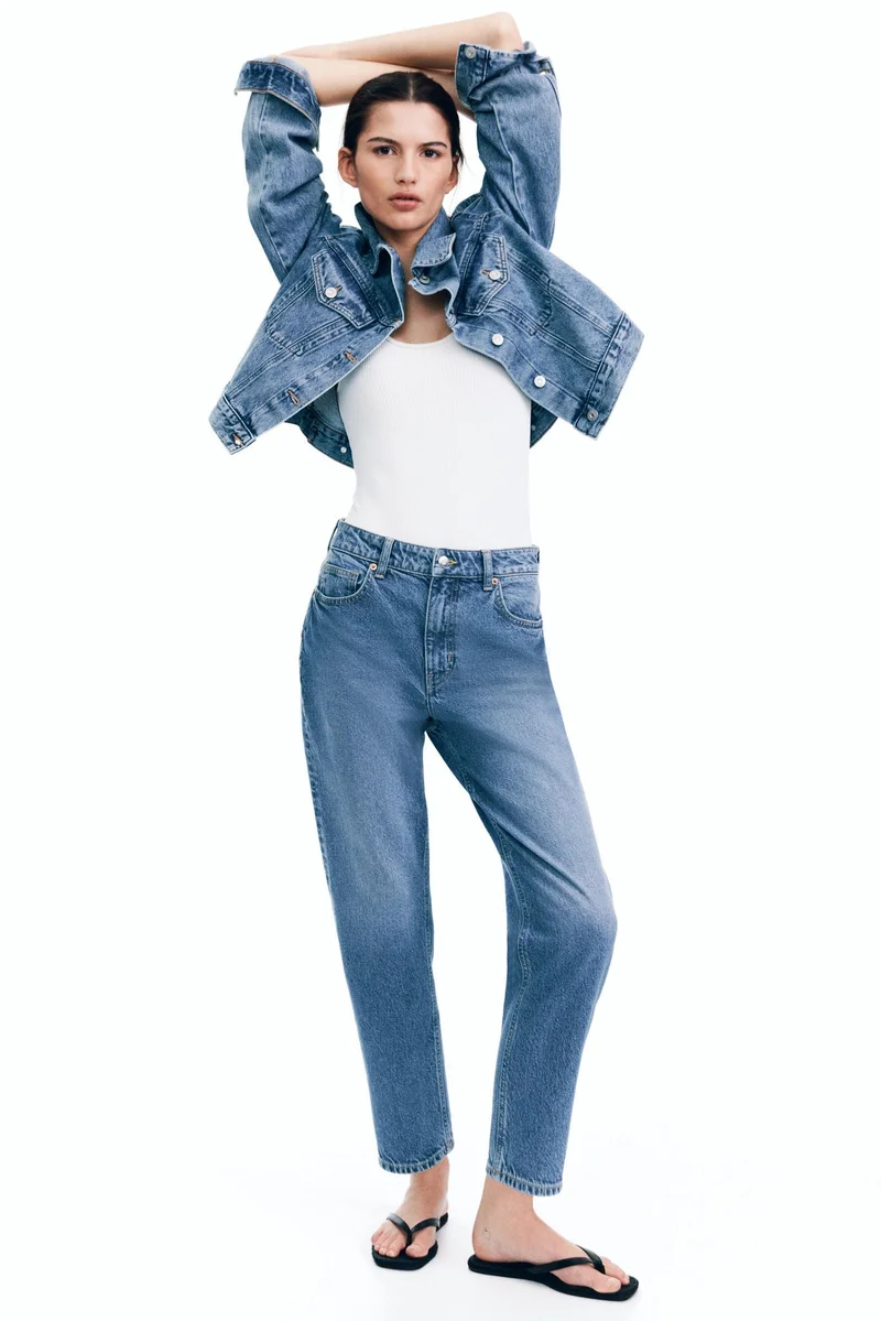 H&M Slim Mom High Ankle Jeans