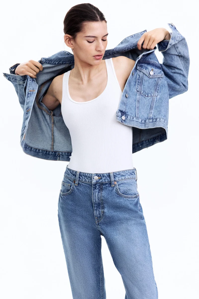 H&M Slim Mom High Ankle Jeans