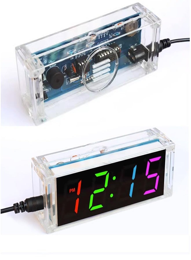 Gikfun Colorful Digital LED Electronic Alarm Clock DIY Kits Soldering Practice Learning Project EK1973 - Image 5