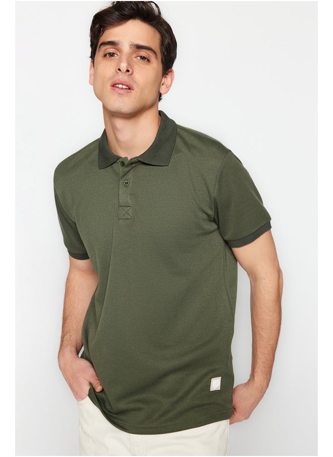 trendyol - Man Polo T-Shirts Khaki - Image 1