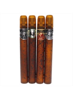 Cuba America Men 4 Pc Gift Set 1.17oz EDT Spray Black, 1.17oz EDT Spray Green, 1.17oz EDT Spray Brown, 1.17oz EDT Spray Grey  - Image 2