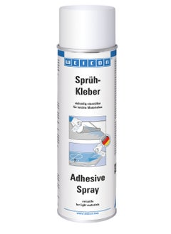Weicon WEICON Adhesive Spray 500 ml Transparent Universal Adhesive Bonds Light Materials  - Image 1