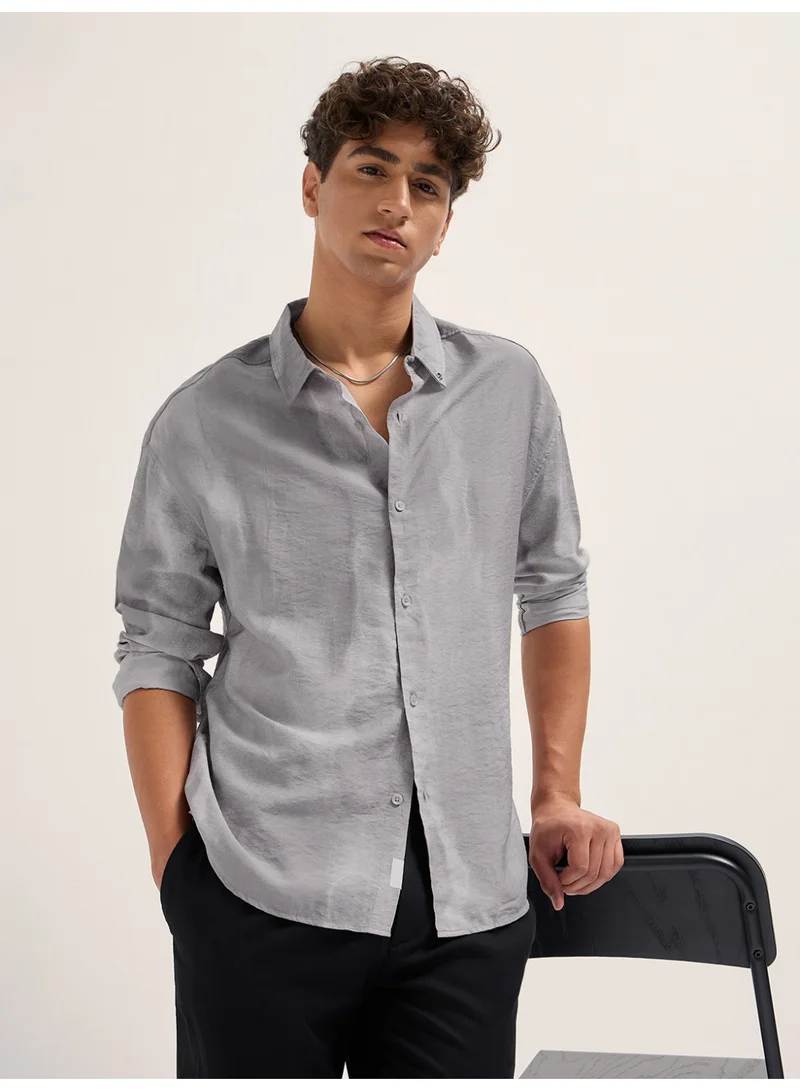 ذا بير هاوس Men’s Trendy Shacket for All Seasons | Casual Overshirt Jacket for Men | Versatile Outerwear Layer for Office, Streetwear & Travel | Modern Smart Look for Everyday Outfits