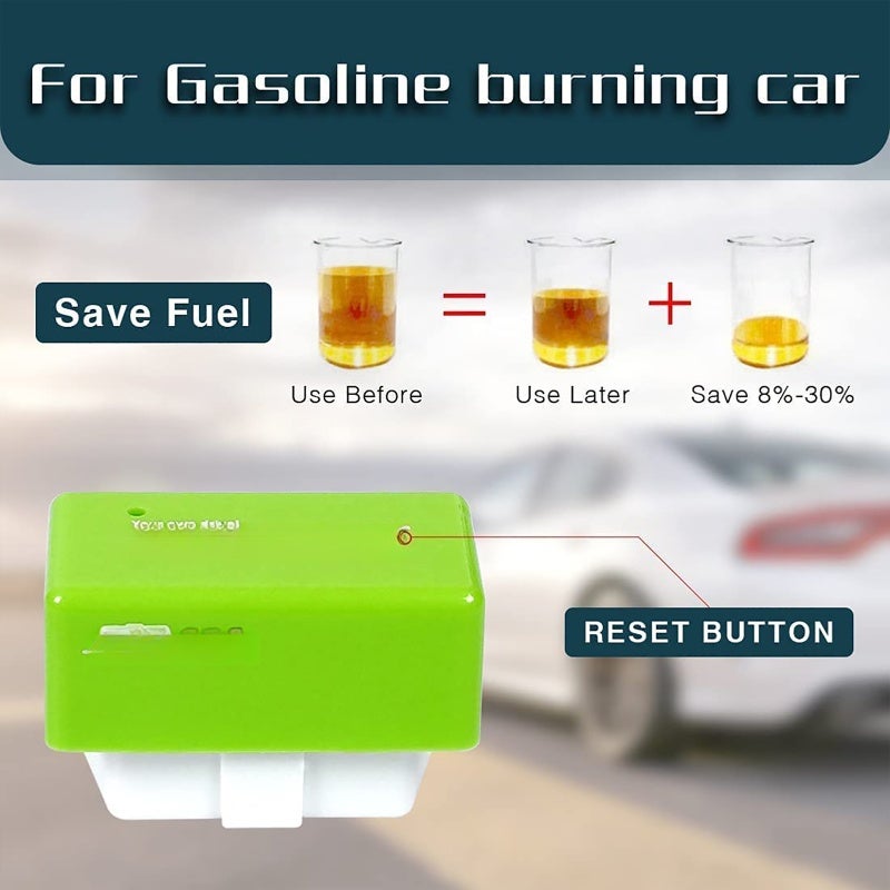 Nitro OBD2 Green Eco Chip Tuning Box Plug Drive Performance Increase - Hidden Power Boost for Car ECU Adjusts Fuel Saving - Image 5