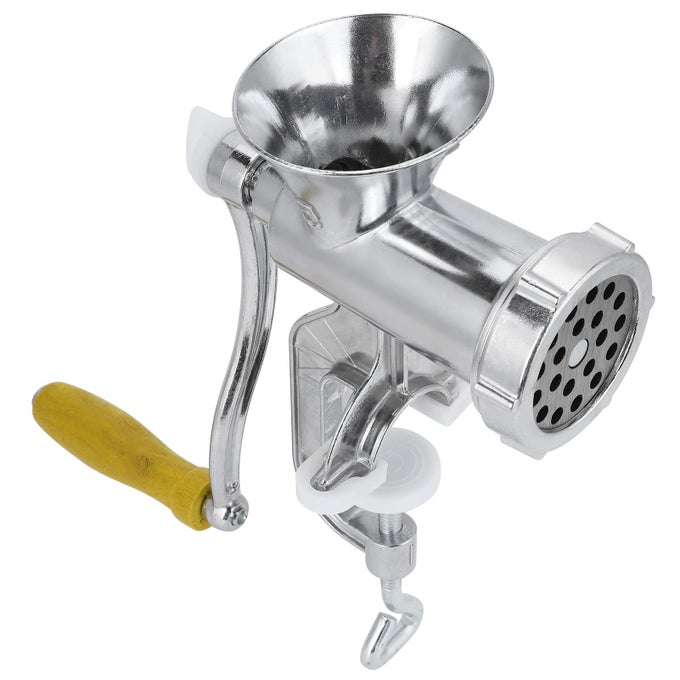 FOOD PROCESSOR MEAT GRINDER MANUAL MEAT GRINDER FOOD CHOPPER GRINDING MACHINE SAUSAGE STAFF MAKER SAUSAGE MEAT GRINDER VEGETABLE CHOPPER FOR HOME MINCING PORK KITCHEN USE