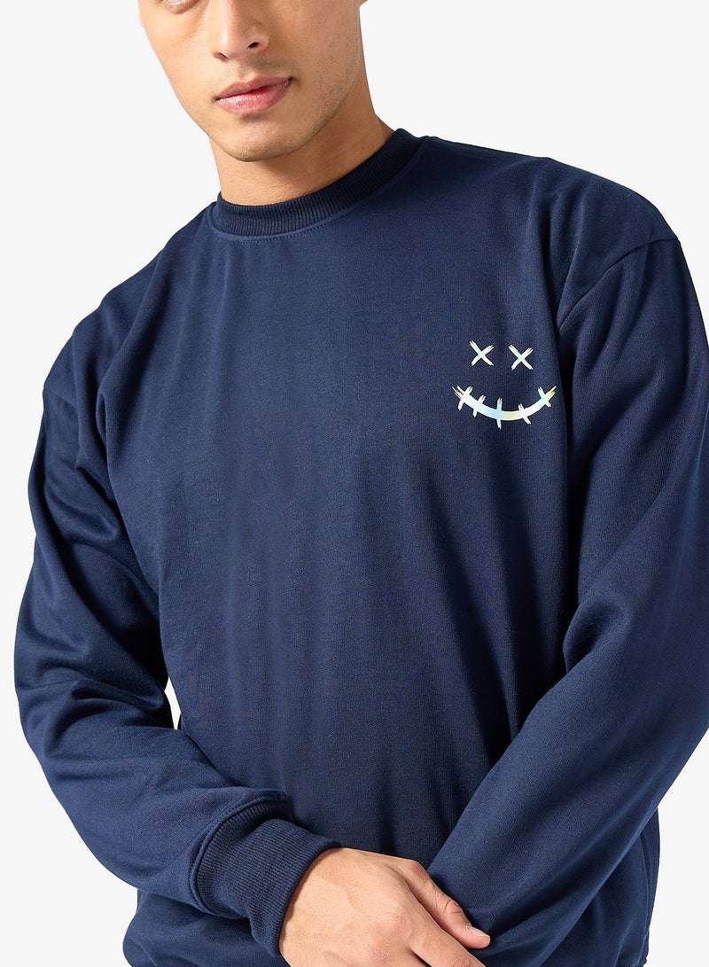 Seventy Five Basics Graphic Print Sweatshirts - Image 3