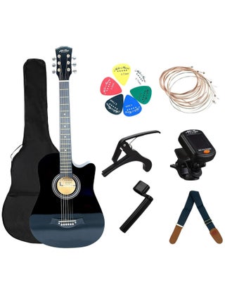 Beginner Guitar Set Black