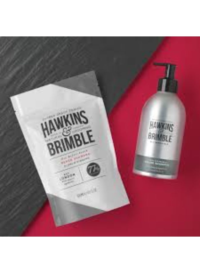 Hawkins & Brimble Beard Shampoo Eco Refill Pouch 300ml - Image 4